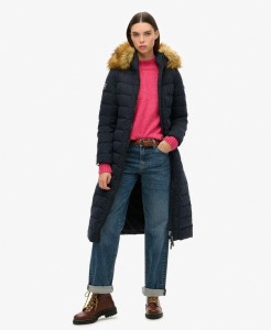 Damska długa kurtka Superdry Arctic