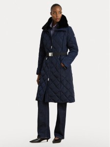 LAUREN RALPH LAUREN Kurtka puchowa 297P23482001 Granatowy Regular Fit