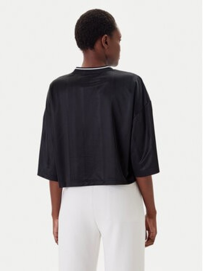 adidas T-Shirt Tiro Cut 3-Stripes JG4097 Czarny Oversize