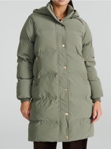 Kurtka z kapturem - zielony