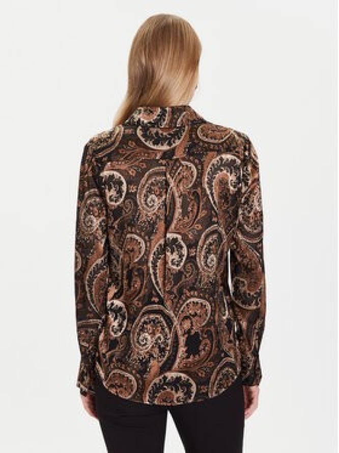 Guess Koszula W5BH78 W2770 Brązowy Regular Fit