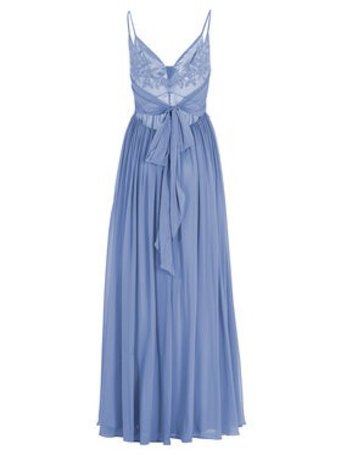 Hey Kyla Sukienka wieczorowa 5AI082HK Niebieski Regular Fit