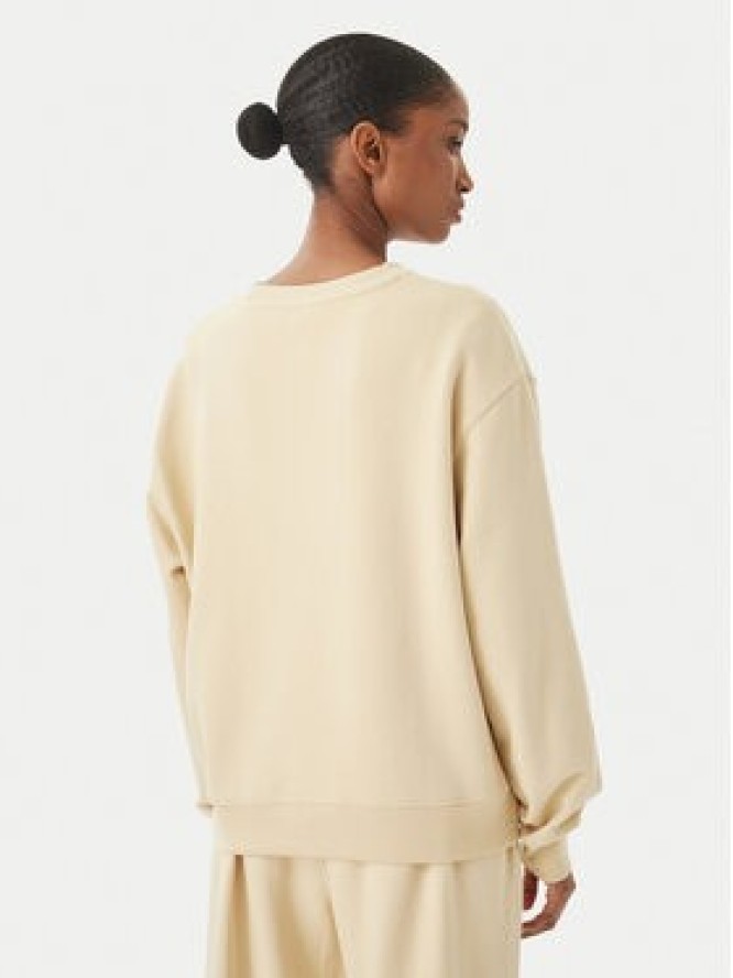 Tommy Hilfiger Bluza Logo Embroidery WW0WW48724 Beżowy jasny Relaxed Fit