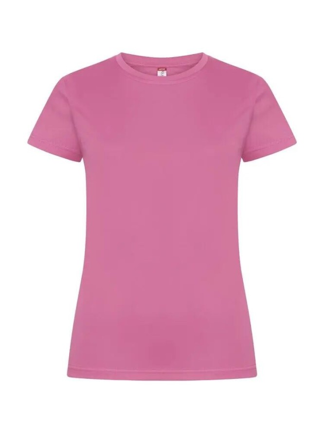 clique Basic Active-T Women koszulka z poliestru – Active Pink