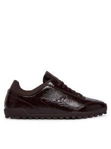 Calvin Klein Sneakersy Low Profile Run Mg Pol Mix Mat HW0HW03284 Bordowy