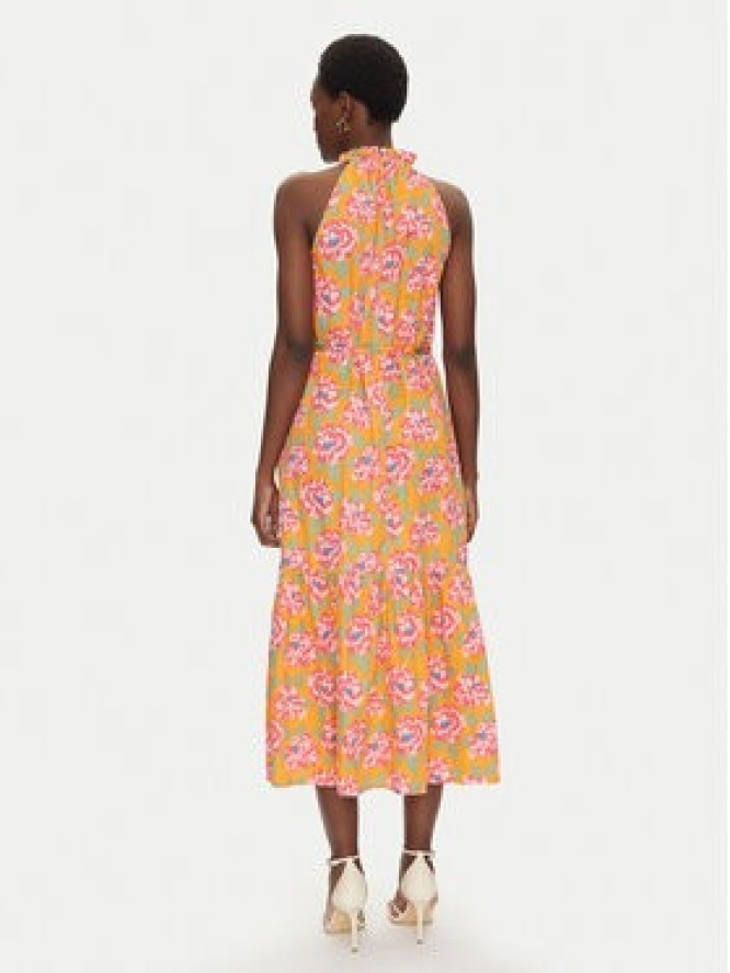 French Connection Sukienka letnia 71YQV Pomarańczowy Regular Fit