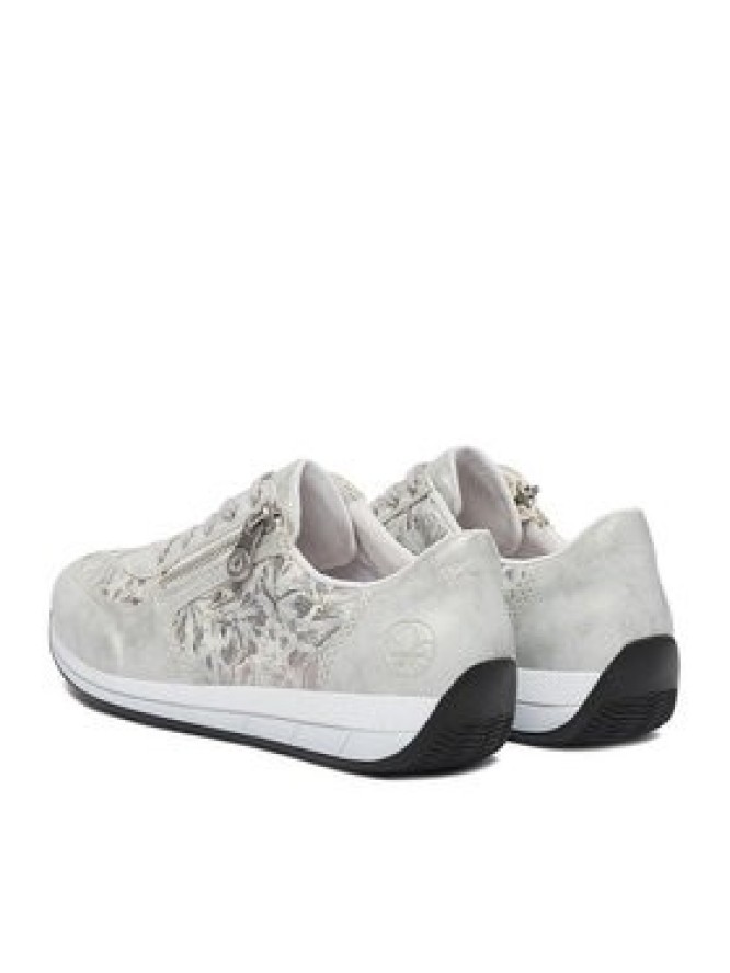 Rieker Sneakersy N1112-80 Srebrny