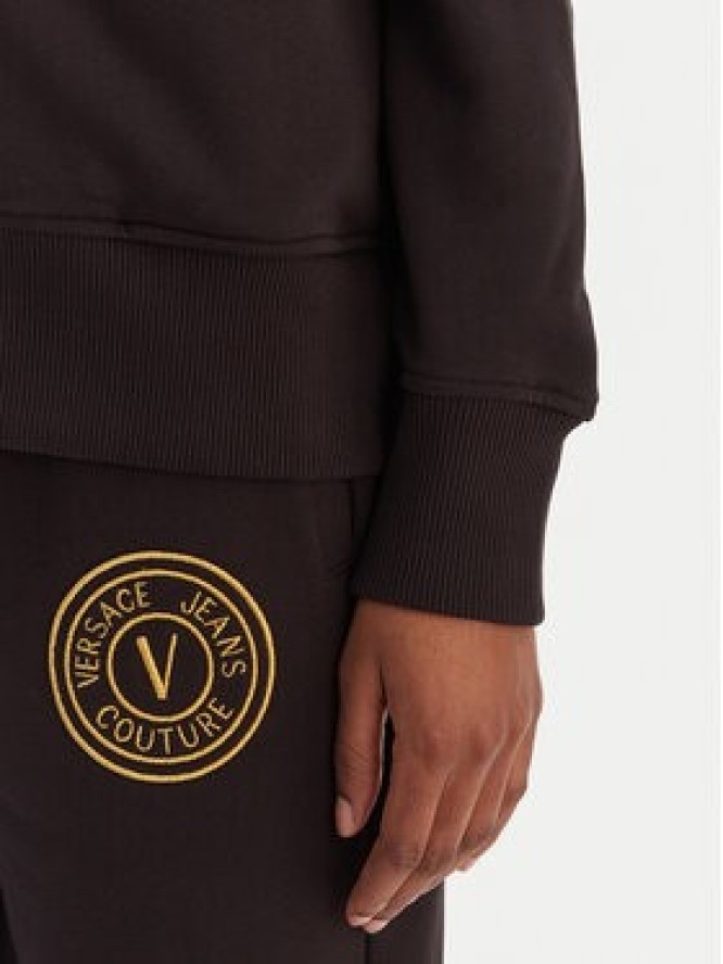 Versace Jeans Couture Bluza 80HAIT02 CF01T Czarny Regular Fit