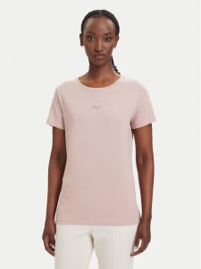 BOSS T-Shirt C_Elove 50554696 Różowy jasny Slim Fit