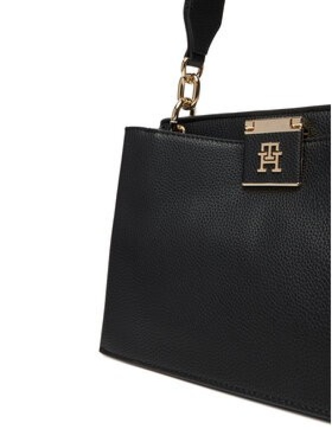 Tommy Hilfiger Torebka Th Her Med Satchel AW0AW17722 Czarny