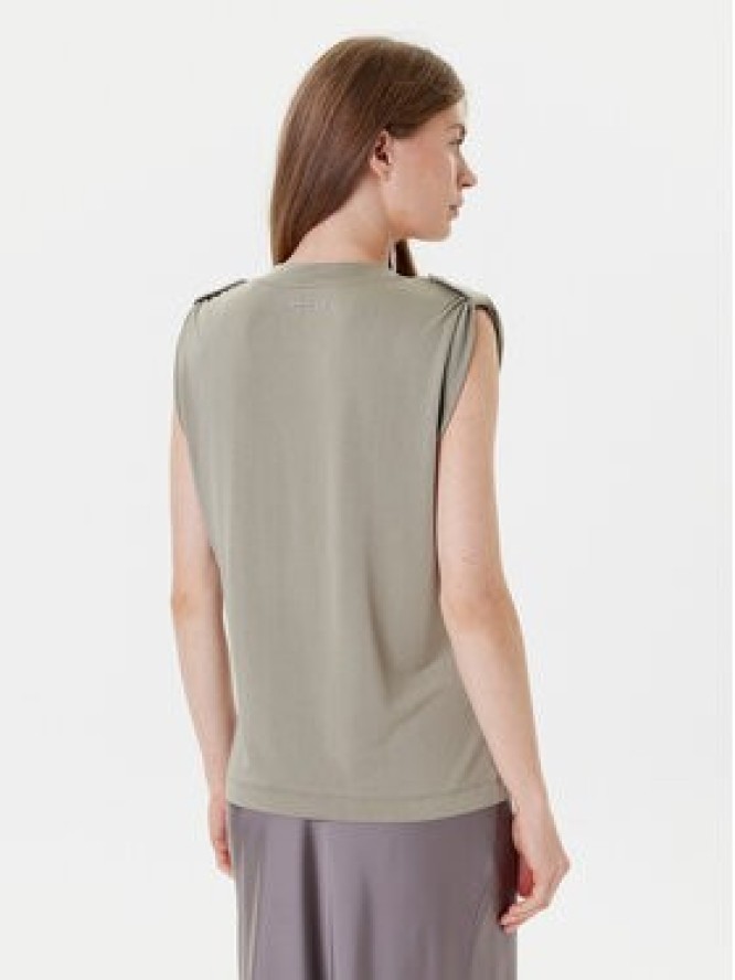 Guess Bluzka W5YP52 KCYW2 Zielony Regular Fit