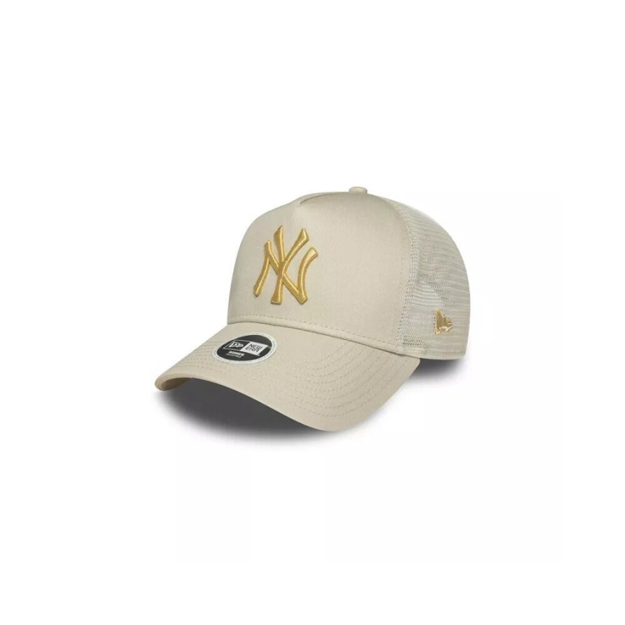 Damska czapka typu trucker New York Yankees New Era 9FORTY MLB Metallic