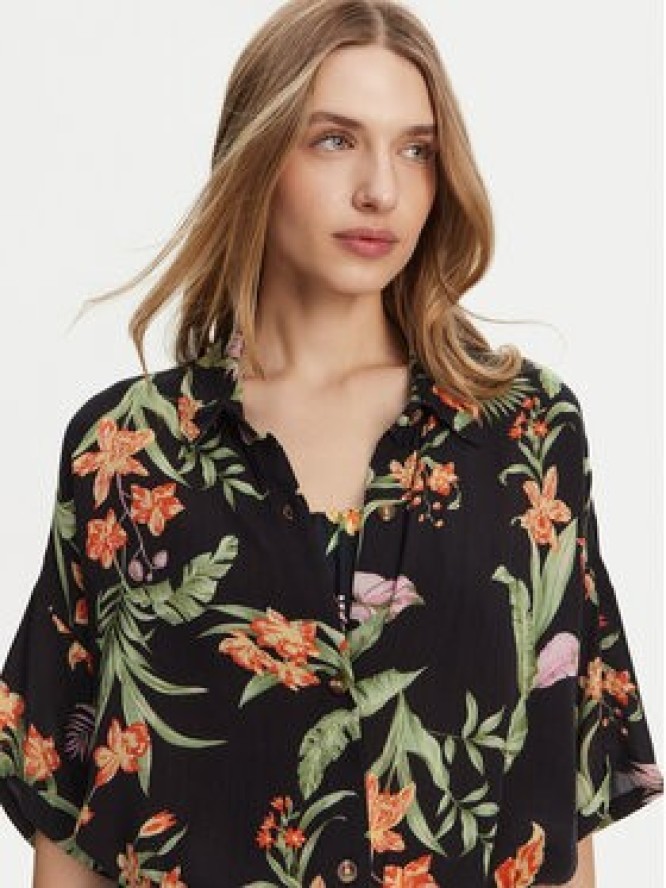 Roxy Koszula ERJWT03680 Czarny Relaxed Fit