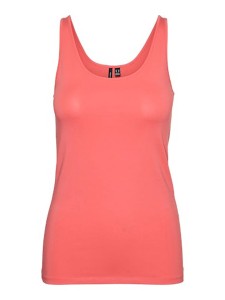 Vero Moda Top w kolorze koralowym rozmiar: M