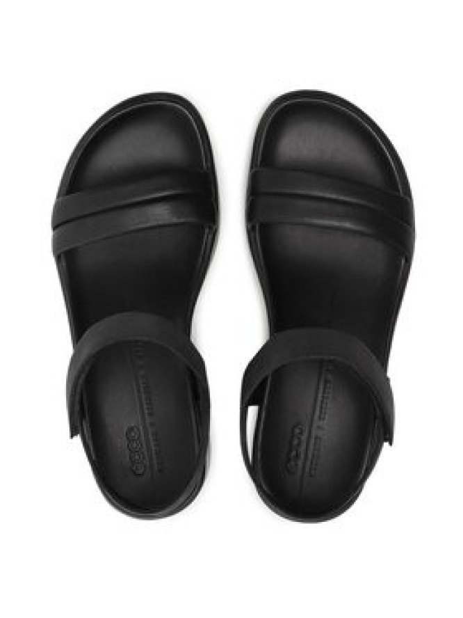 ECCO Sandały Flowt Wedge Lx W 27330351052 Czarny