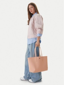 Lacoste Torebka Anna NF2142AA Bordowy