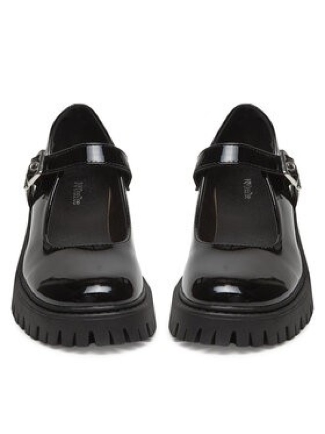 DeeZee Półbuty 8-508-2 Czarny