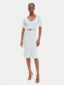 Marciano Guess Sukienka dzianinowa 5RGK07 5810Z Niebieski Regular Fit