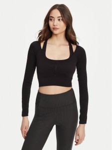 Guess Bluzka V5YP06 Z3OA0 Czarny Slim Fit