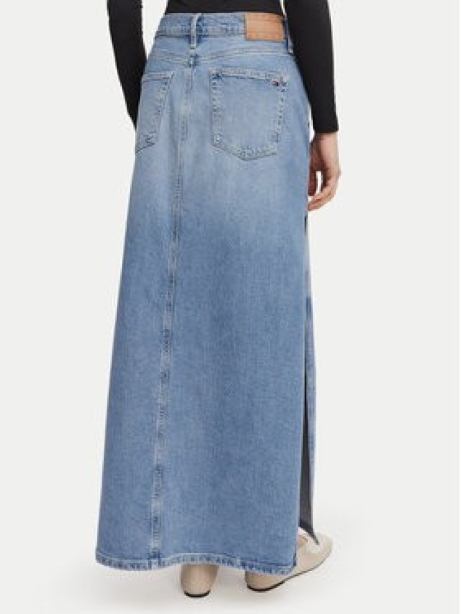 Tommy Jeans Spódnica jeansowa Claire DW0DW22711 Niebieski jasny Regular Fit