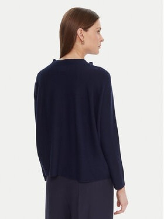 Kontatto Sweter 3M0811C Granatowy Regular Fit