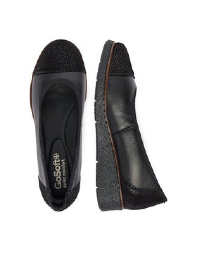 Go Soft Baleriny CEO-WI16-FLEXX-02 Czarny