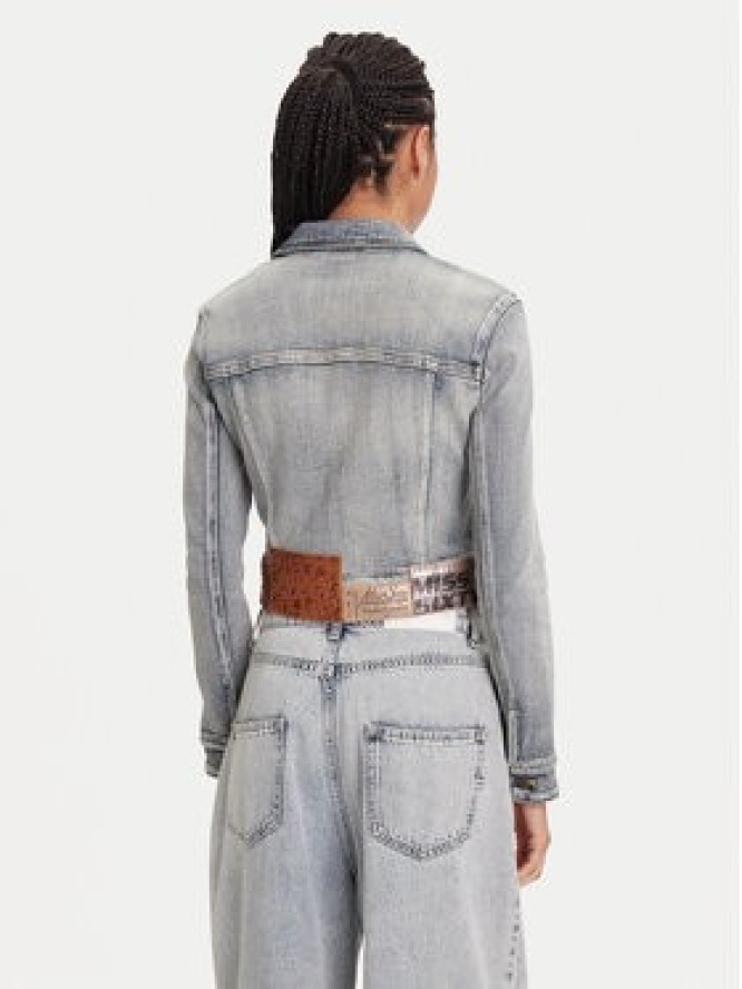 Miss Sixty Kurtka jeansowa 6S1WJ50100 Niebieski Slim Fit