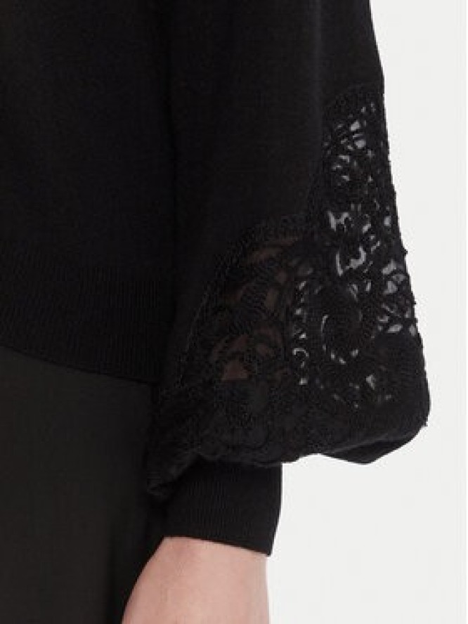 TWINSET Sweter 252TT3440 Czarny Regular Fit