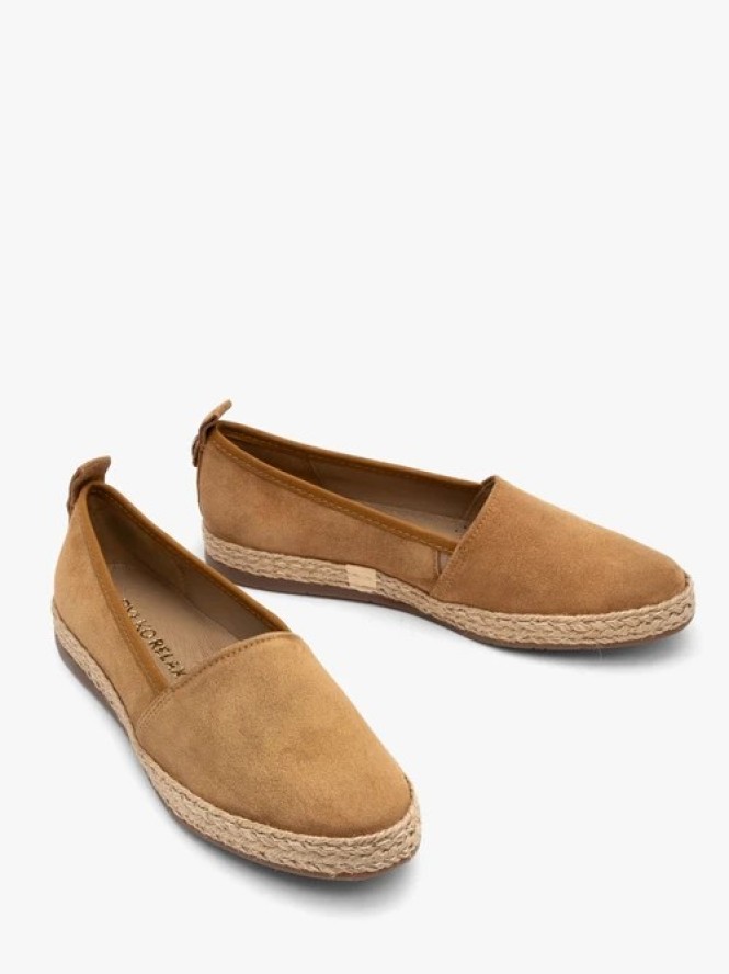 Rude espadryle damskie