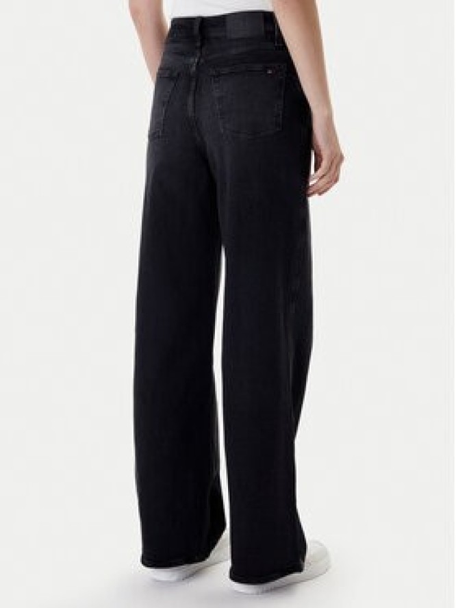 Tommy Jeans Jeansy Claire DW0DW22453 Czarny Wide Leg