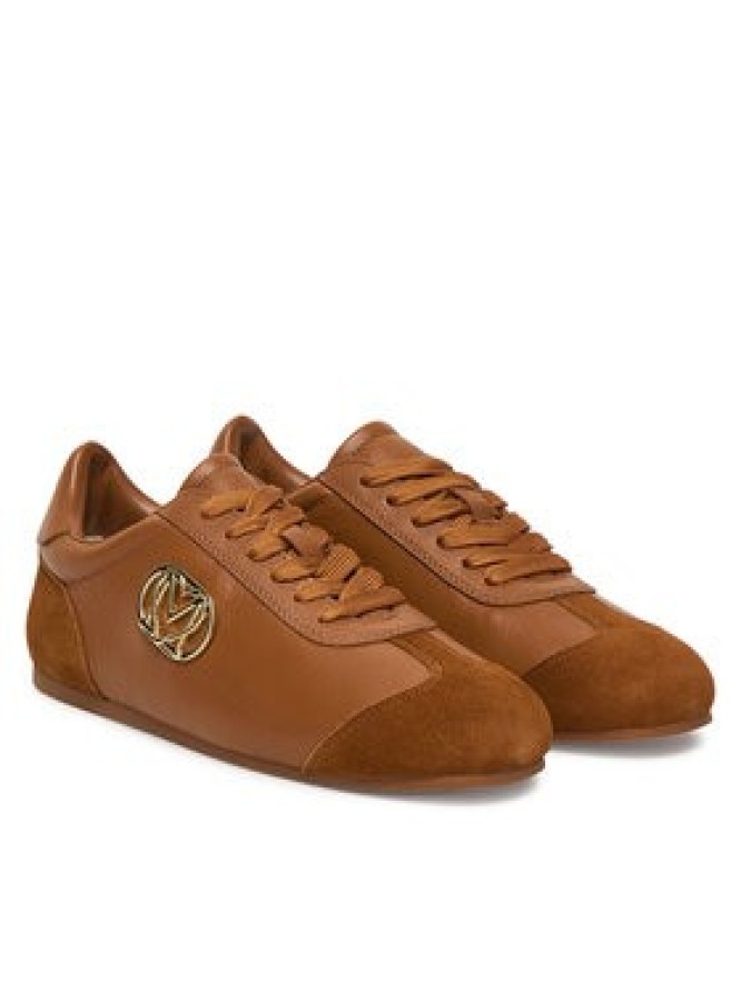 LOVE MOSCHINO Sneakersy JA10121G1OIK120A Brązowy