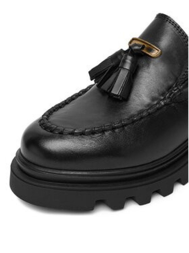 Badura Loafersy EO-AUBRE-01 Czarny