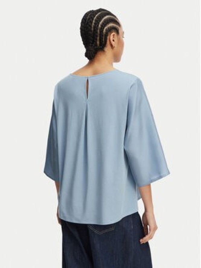 Weekend Max Mara Bluzka Fastoso 2615941032 Niebieski Relaxed Fit