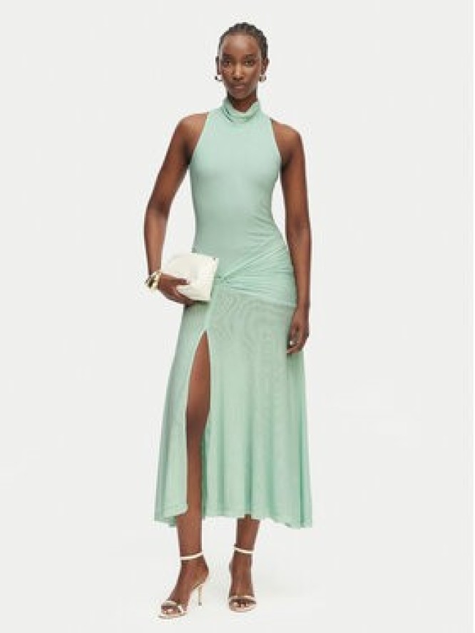 Bardot Sukienka wieczorowa Leanna 60373DB Zielony Regular Fit