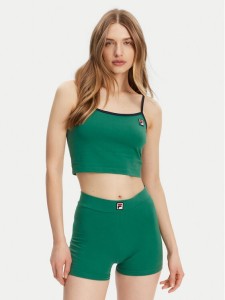 Fila Top Lissey FAW1028 Zielony Cropped Fit
