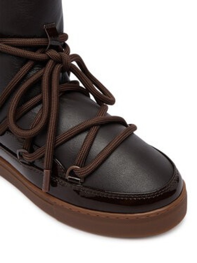 Inuikii Śniegowce Gloss Wedge 1001.004.0052.150 Brązowy