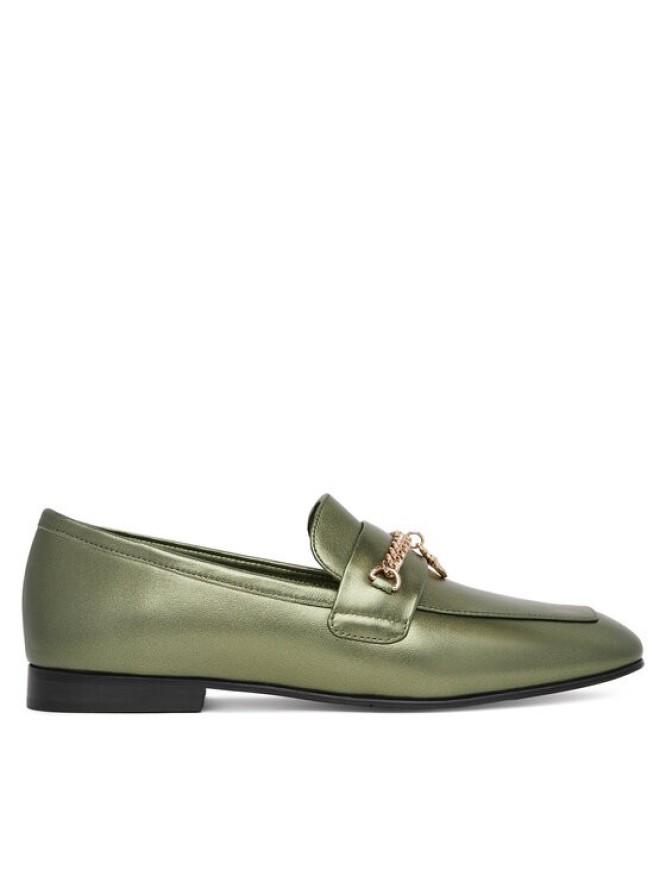 Eva Minge Loafersy CYNIA-LT2513-37 Zielony