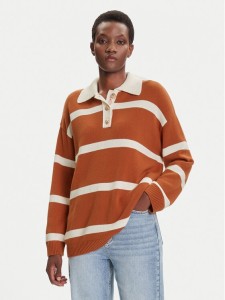 Gant Sweter 4805341 Brązowy Relaxed Fit