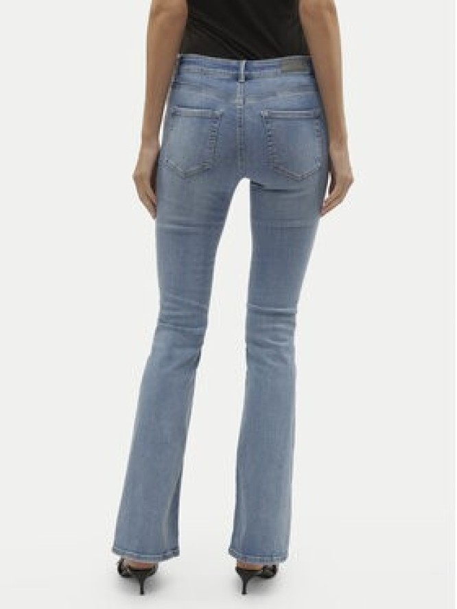 Vero Moda Jeansy Flash 10302479 Niebieski Flared Fit