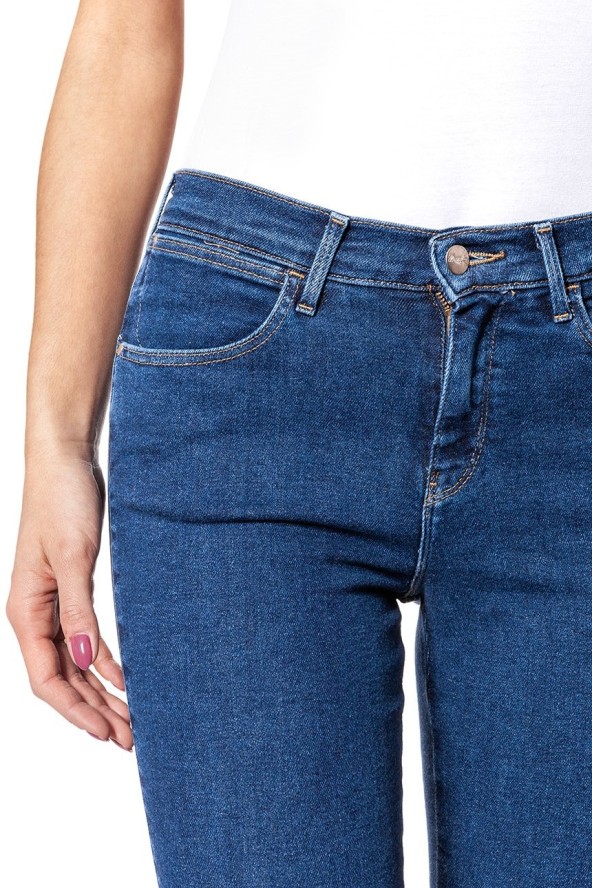 WRANGLER HIGH RISE SKINNY BLUE NOISE W27HFS047 112128073