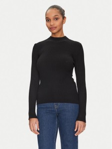 Morgan Sweter 251-MLACY Czarny Slim Fit