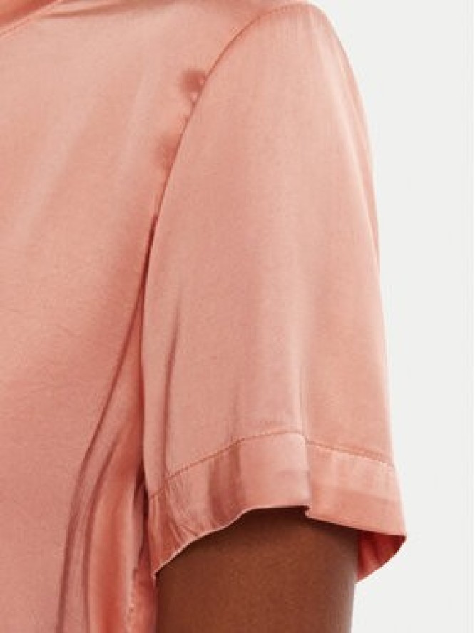 ViCOLO T-Shirt TB0040 Pomarańczowy Regular Fit