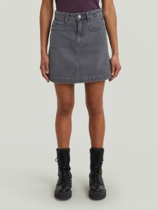 G-Star Spódnica dżinsowa w kolorze szarym rozmiar: W27