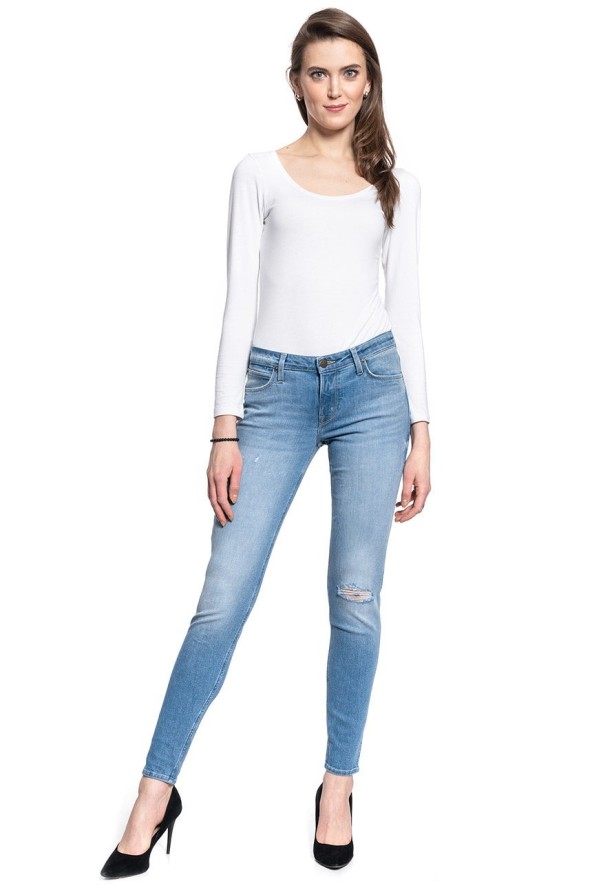 LEE SCARLETT DAMSKIE SPODNIE JEANSOWE L526QDAP 112111822