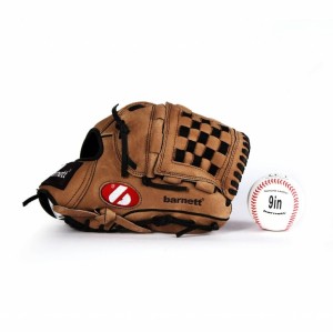 Rękawice skórzane baseballowe i zestaw piłek GBSL-2 Senior (SL 120, LL 1)
