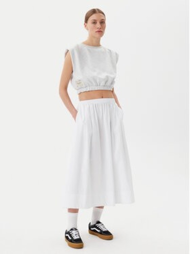 Vans Spódnica midi Francesca VN000M9R Biały Regular Fit