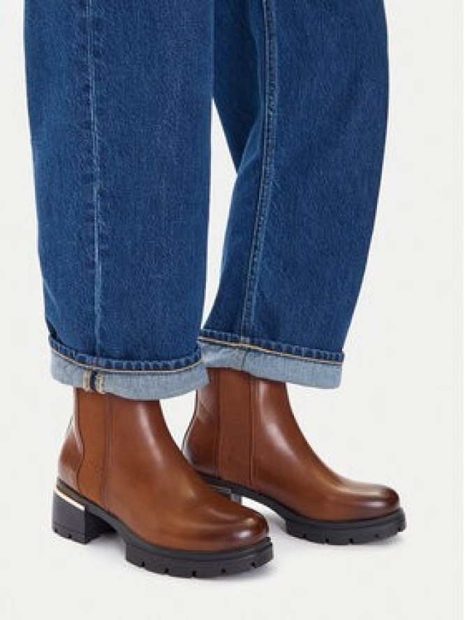 JENNY Botki CEO-24F597-1 Brązowy