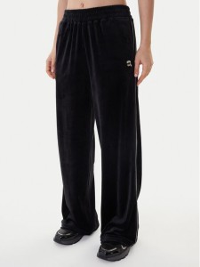 KARL LAGERFELD Spodnie dresowe B1W10022 Czarny Regular Fit