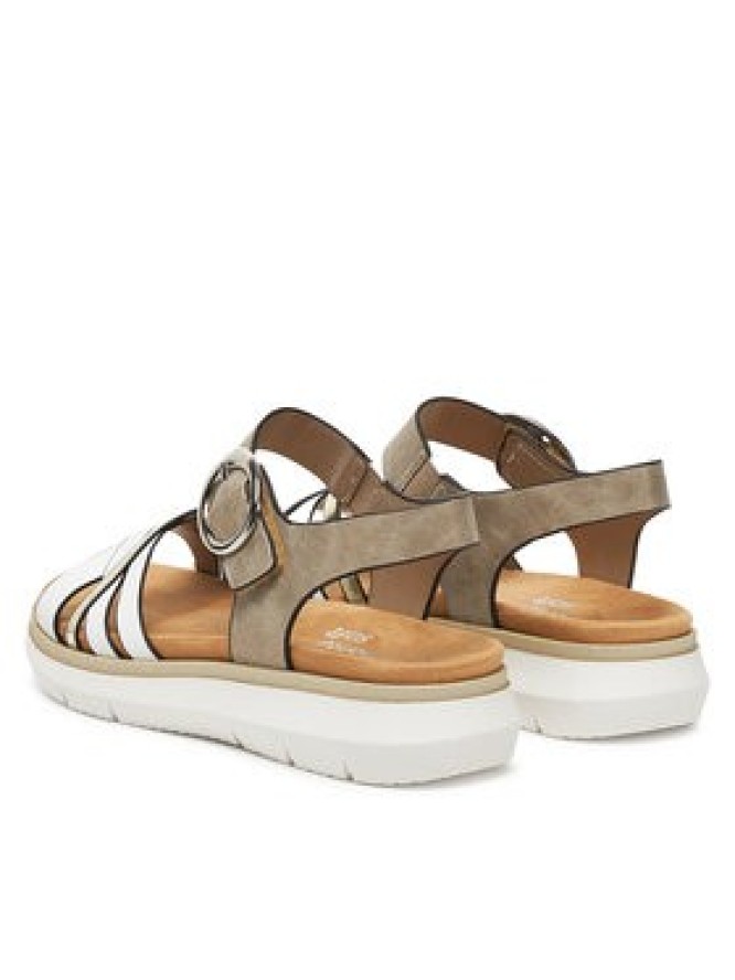 Remonte Sandały D2K55-90 Biały