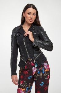 Kurtka damska skórzana VERSACE JEANS COUTURE